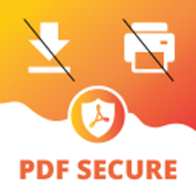 PDF secure icon