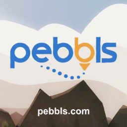 Pebbls Travel Tracker Map Embed icon