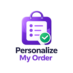 Personalize My Order icon