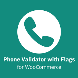 Phone Validator with Flags for WooCommerce icon