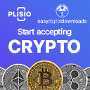 Accept Cryptocurrencies with Plisio for Easy Digital Downloads icon