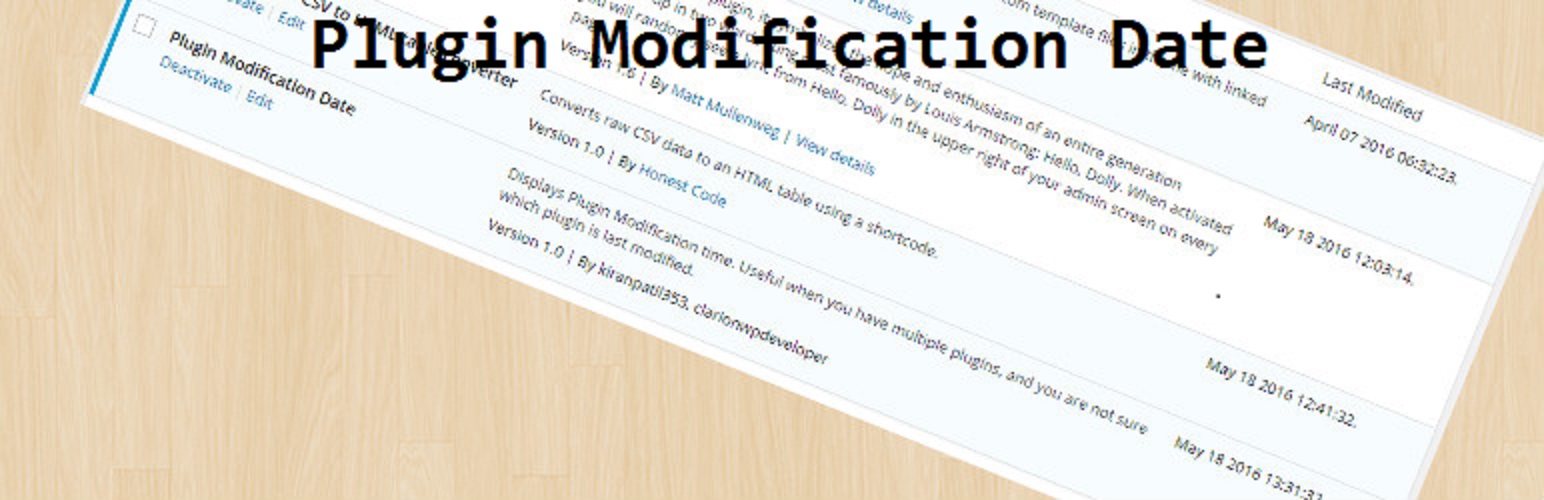 Plugin Banner