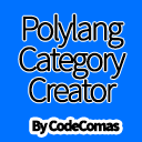Polylang Category Creator icon