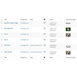 Post List Featured Image icon