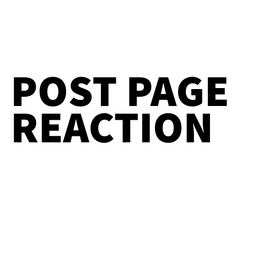 Post Page Reaction icon