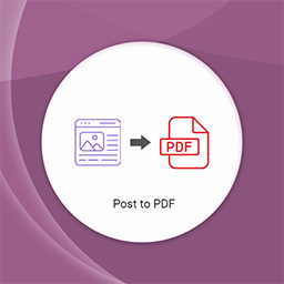 Post to PDF Exporter icon