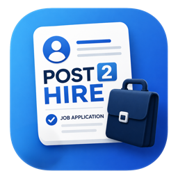 Post2Hire Job Board & Applications icon