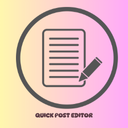PostEase – Frontend Post Editor & Inline Content Editing for WordPress icon