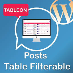 TableOn – WordPress Posts Table Filterable  icon