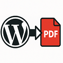 Posts to PDF – Backend Batch Export icon