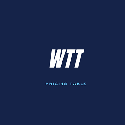 Pricing table addon for elementor icon
