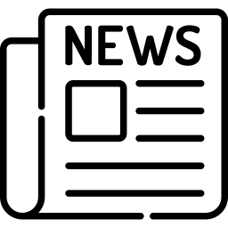 Printable PDF Newspaper icon