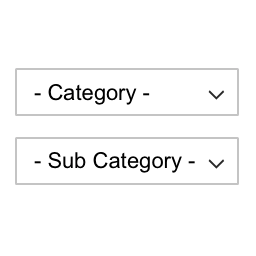 Product Category Dropdowns icon