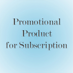 Promotional Product for Subscription icon
