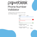 Proweblook Phone Validator icon