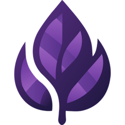 Purple Leaf icon