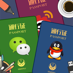 QQWorld通行证 / QQWorld Passport icon