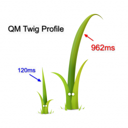 Query monitor Twig profile icon