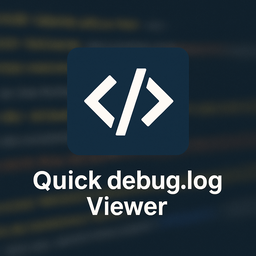 Quick debug.log Viewer icon
