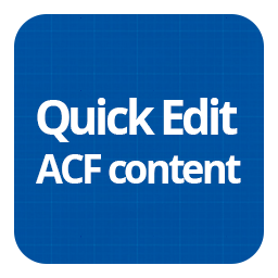 Quick Edit ACF Content icon