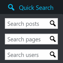 Quick Search WP & Woo-Admin icon