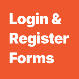 Frontend Login & Register Forms – Simple Login & Registration icon