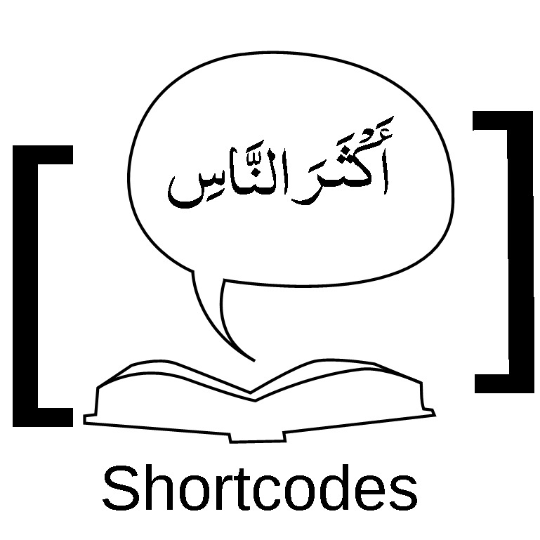 Quran Phrases About Most People Shortcodes icon