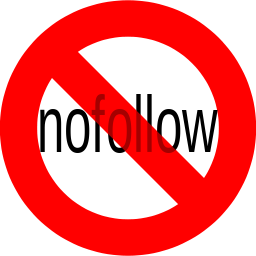 Rel Nofollow Checkbox icon