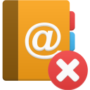 Remove Address from E-commerce icon