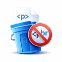 Remove Blank P Tag icon