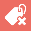 Remove tags taxonomy icon