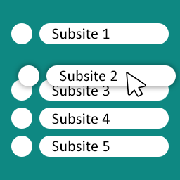 Reorder Multisite Sites Dropdown icon