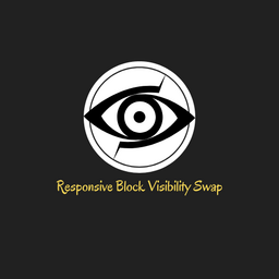 Responsive Block Visibility Swap icon
