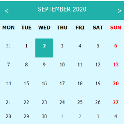 Responsive Calendar Widget icon