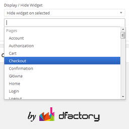 Restrict Widgets icon