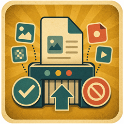 Restrict WP Upload Type icon