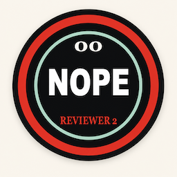 Reviewer 2 Academic Rejection Stamps & Verdict Widgets icon