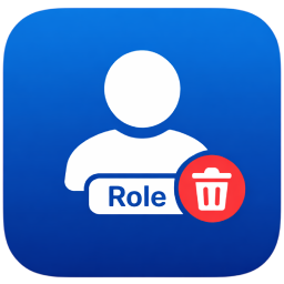 Role Based User Deleter icon