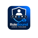 RoleBound Admin Toolbar icon
