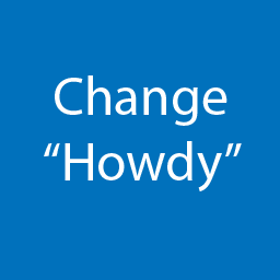 Change Howdy Verbiage – Raineri Software, LLC icon
