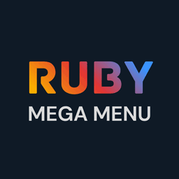 Ruby Mega Menu icon