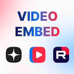 RUS Video Embeds for VK Video, Rutube and Dzen icon
