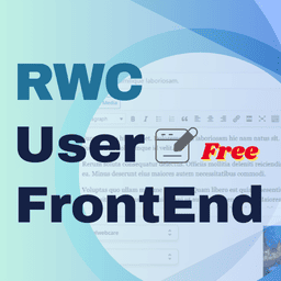 RWC User Frontend – Submit Post, User Profile & Login at Frontend icon