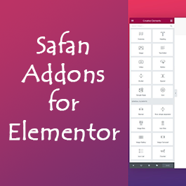 Safan Elementor Addons icon