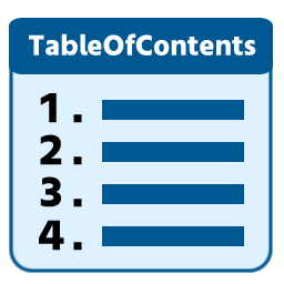 SC-TableOfContents icon