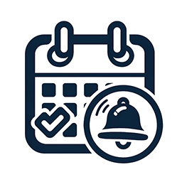 Scheduled Post Reminder Notifications icon
