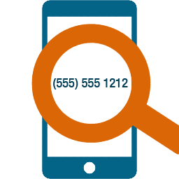 Search Clickable Phone Number for Mobile Device icon