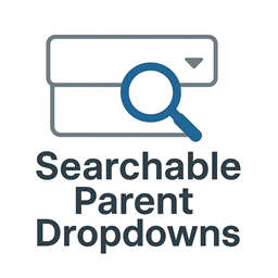 Searchable Parent Dropdowns icon