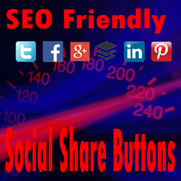 SEO Friendly Social Share Buttons icon