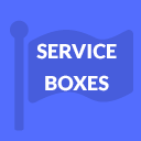 Service Boxes Widgets Text Icon icon